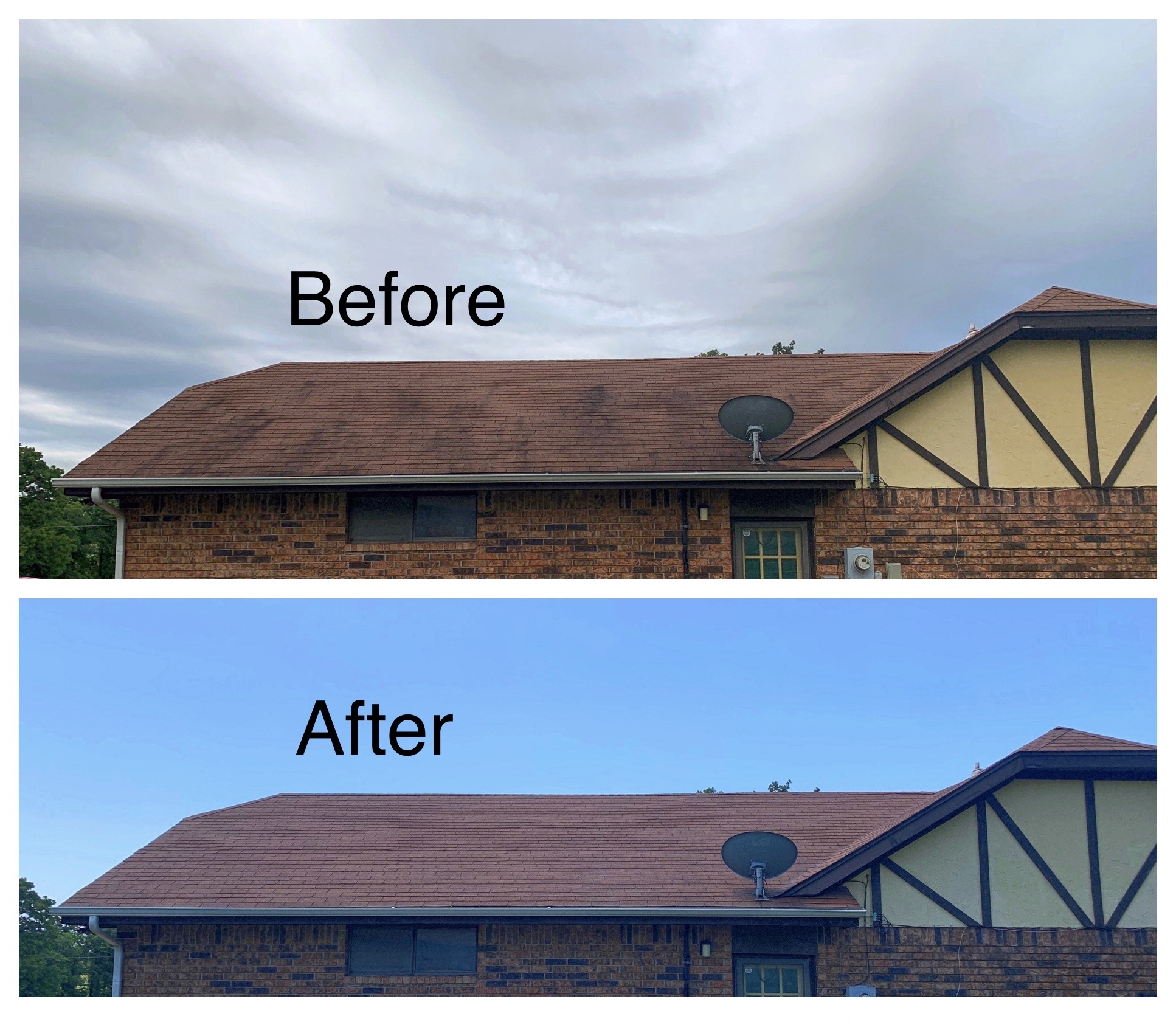 Soft Wash Roof Cleaning in Choctaw, Ok  Thumbnail